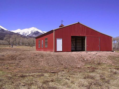 national barn post frame storage buildings 15 - How to Decide on the Best Barn Placement on your Property